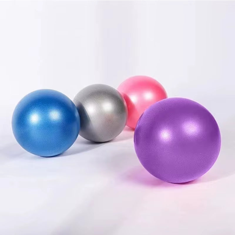25Cm Pilates Ball Explosion-Proof Yoga Core Ball Indoor Balance Exercise Gym Ball for Fitness Pilates Equipment