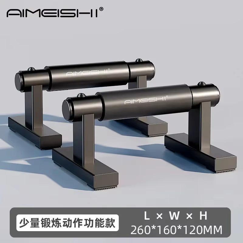 1 Pair Gym Push-Up Bar Stands with Handles Chest Abdomen Arms Back Bodybuilding Training Handstand Parallel Rod Gym Accessories