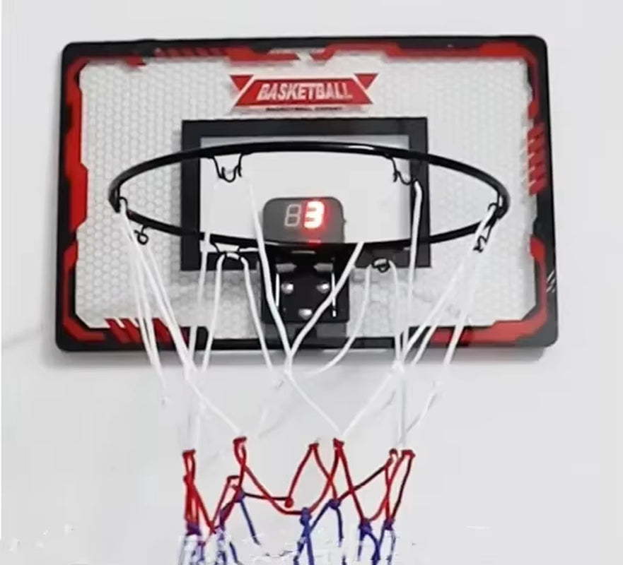 Children Basketball Sports Funny Game Kids Mini Home Exercise Basketball Hoop Set Wall Frame Stand Basket Hanging Backboard