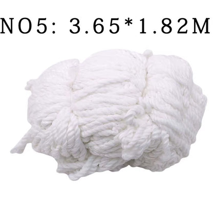 Full Size Football Net for Soccer Goal Post Junior Sports Training 1.8M X 1.2M 3M X 2M Football Net High Quality Soccer Net