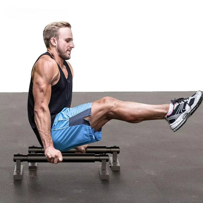 1 Pair Gym Push-Up Bar Stands with Handles Chest Abdomen Arms Back Bodybuilding Training Handstand Parallel Rod Gym Accessories