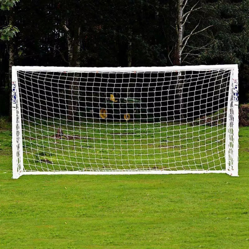 Full Size Football Net for Soccer Goal Post Junior Sports Training 1.8M X 1.2M 3M X 2M Football Net High Quality Soccer Net