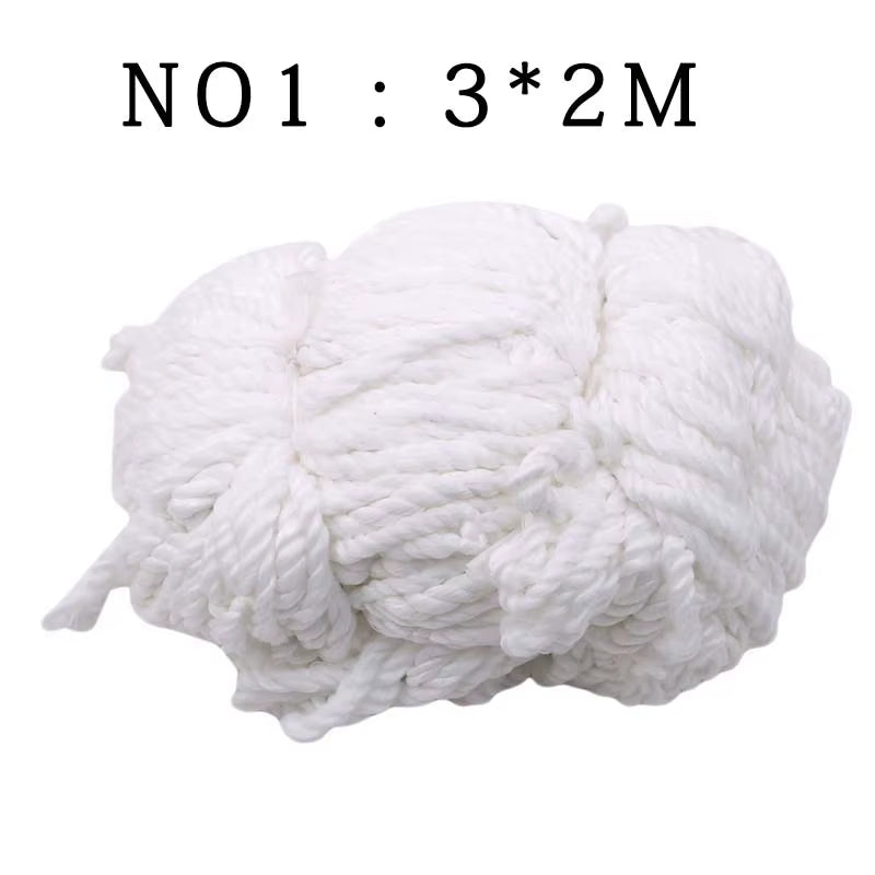 Full Size Football Net for Soccer Goal Post Junior Sports Training 1.8M X 1.2M 3M X 2M Football Net High Quality Soccer Net