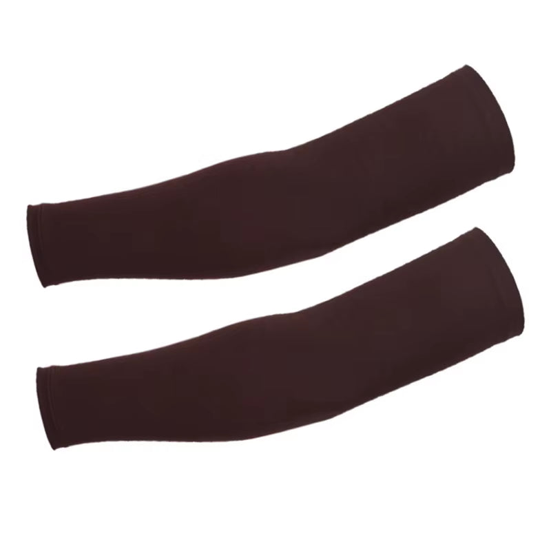 1 Pair Arm Sleeve Cycling Arm Warmers Summer Bike Bicycle Running Arm Sleeves Basketball Volleyball UV Protection Arm Warmers